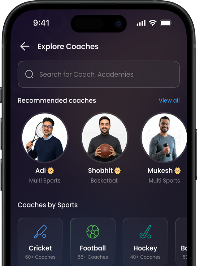 Discover Coaches App